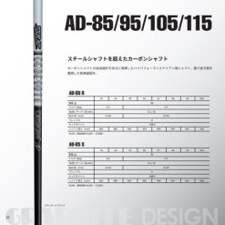 Alternative view of GRAPHITE DESIGN　TOUR AD AD-85/95/105/115 ForIRON-Series