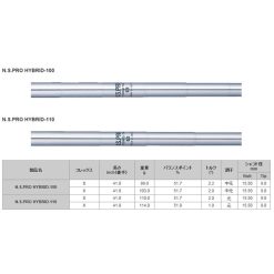 Alternative view of NIPPON SHAFT N.S.PRO HYBRID Series